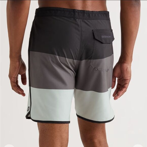 Outerknown Tasty Scallop Mid-Length Swim Shorts Trunks - Men’s Size‎ 36 - Picture 3 of 12